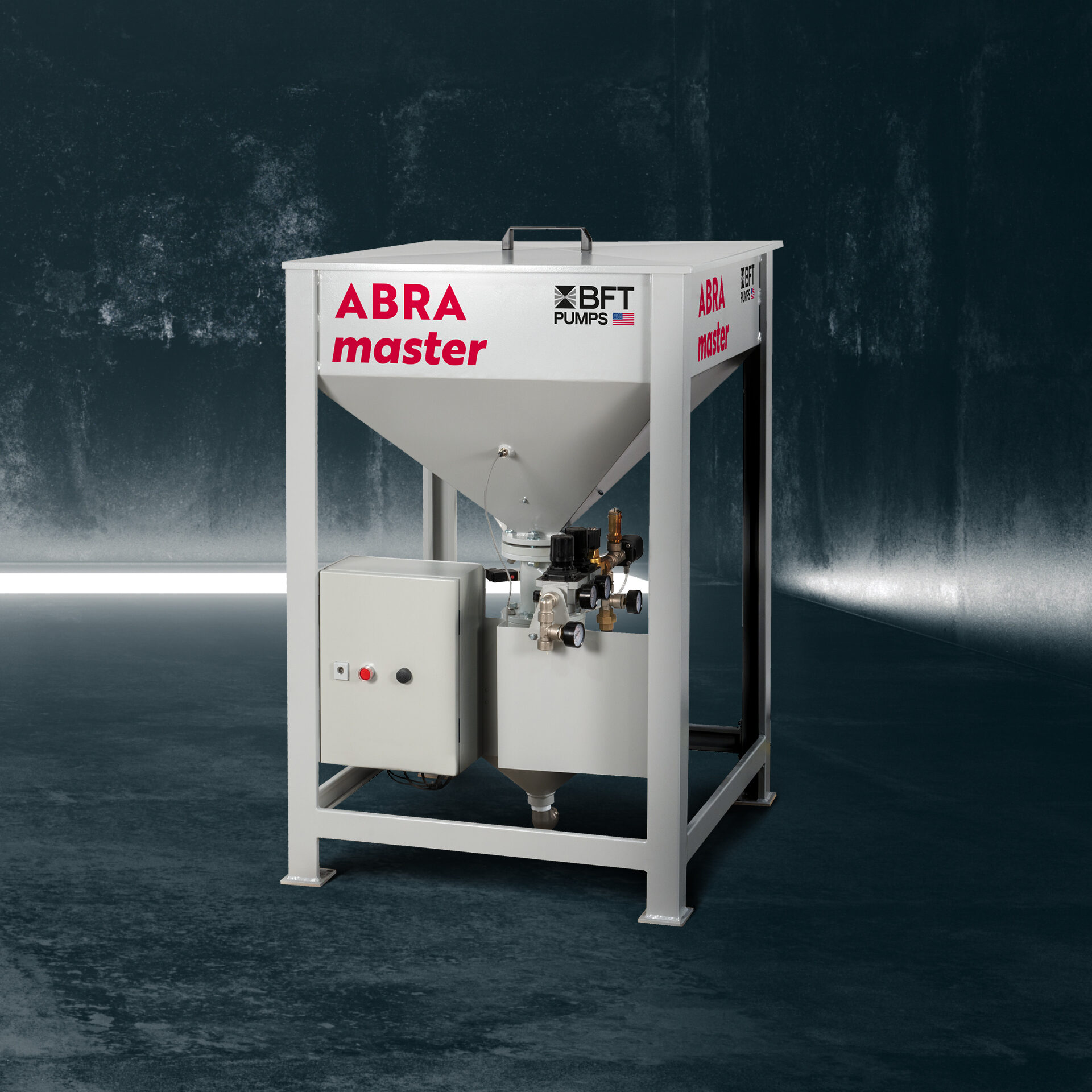 ABRA master abrasive feeder for precise abrasive delivery in waterjet cutting systems
